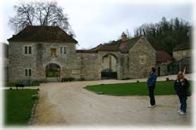 Abbazia di Fontenay - Il cancello d'ingresso