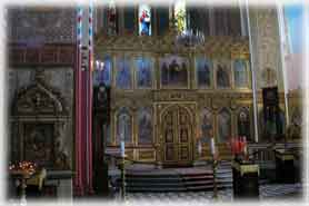 Tallin - L'interno della Cattedrale Ortodossa