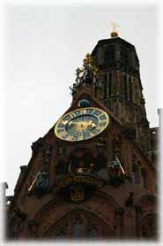 Norimberga - Il campanile della Pfarrkirche Unsere Liebe Frau