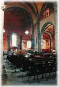 Avigliana - Interno della Sacra di San Michele