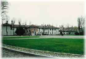 Certosa di Pavia - Il girdino esterno