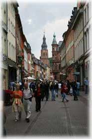 Heidelberg - La strada pedonale principale