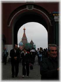 Mosca - Uno degli ingressi alla Piazza Rossa