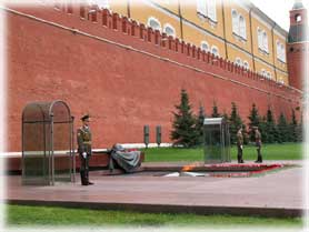 Mosca - Il mausoleo di Lenin nella Piazza Rossa